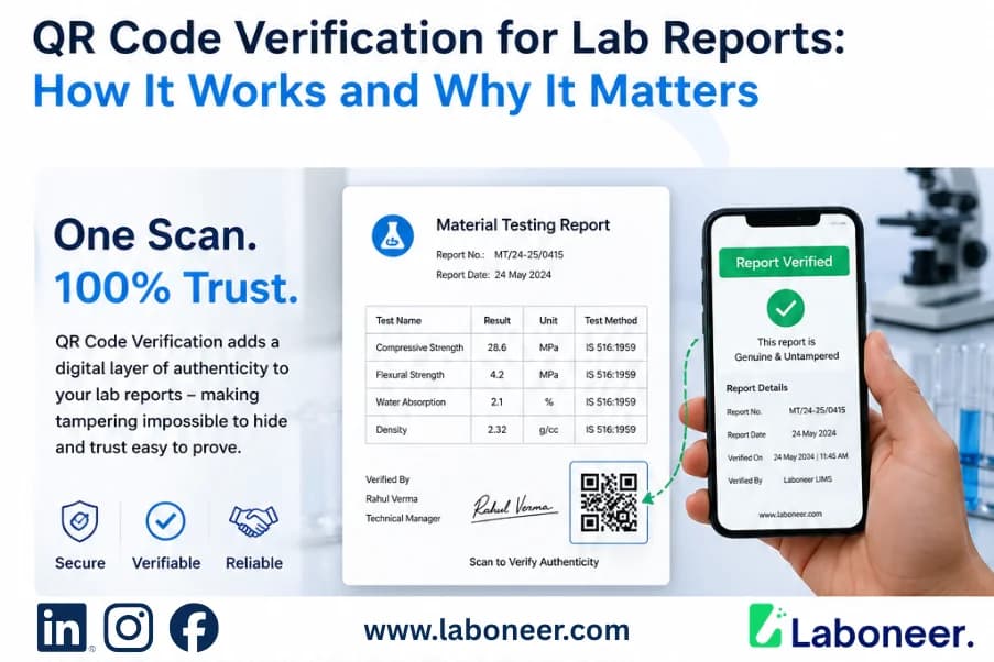 QR Code Verification for Lab Reports: How It Works and Why It Matters