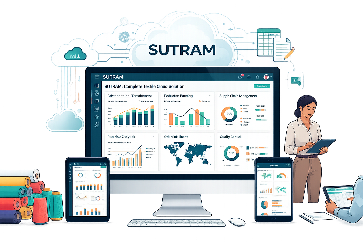 SUTRAM textile cloud platform